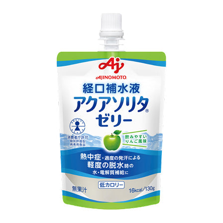 アクアソリタ®」ゼリー りんご風味 130g×6個入り箱 – AJI MALL